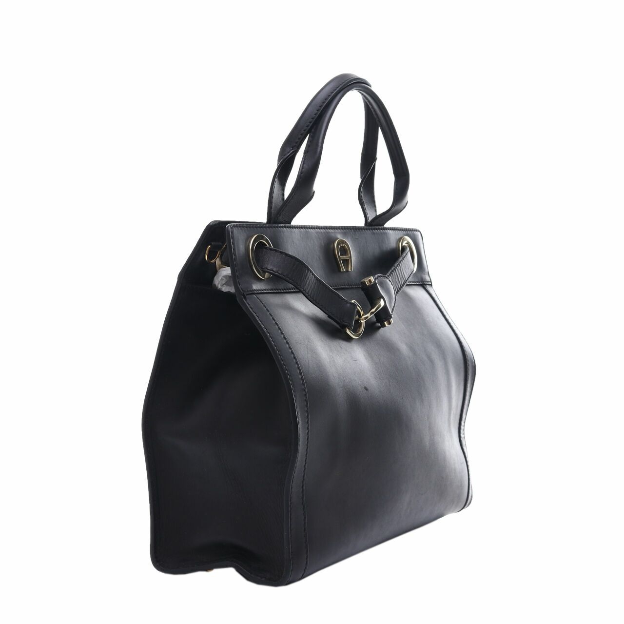 Aigner Black Handbag