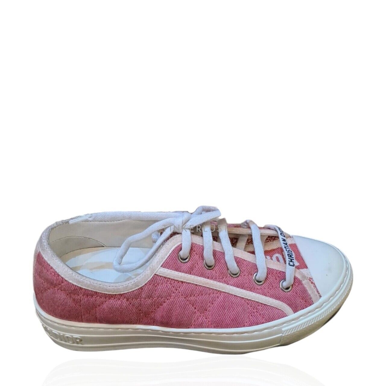 Christian Dior Walk'n' Dior Canvas Pink Sneakers