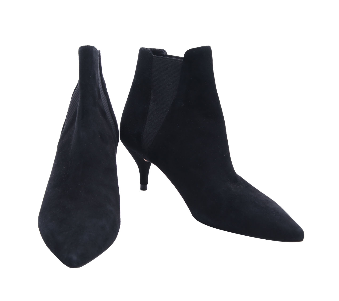 Zara Black Ankle Boots Heels