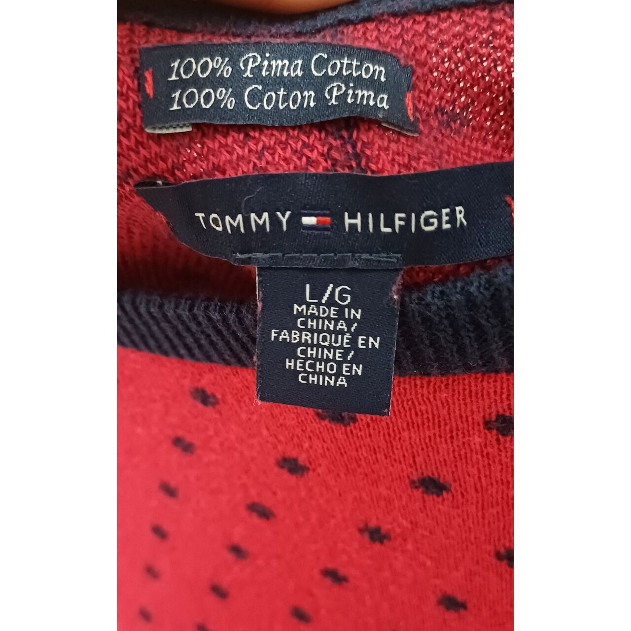 Tommy Hilfiger Red Blouse