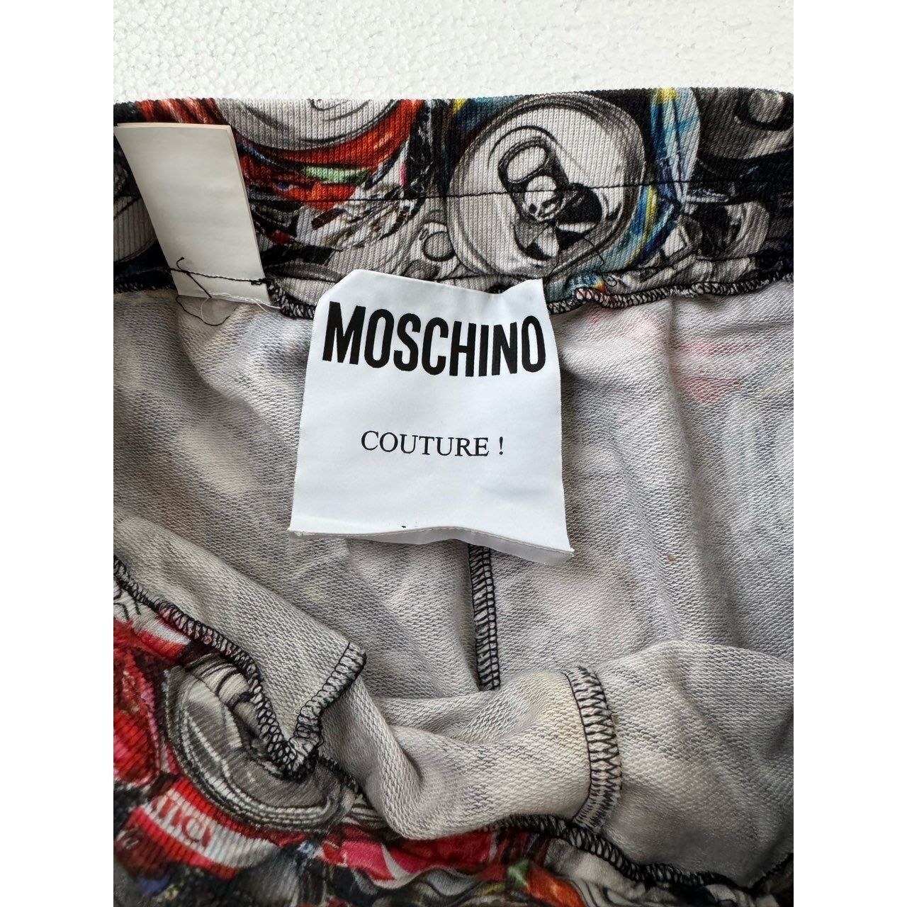 Moschino Black & Grey Celana Panjang