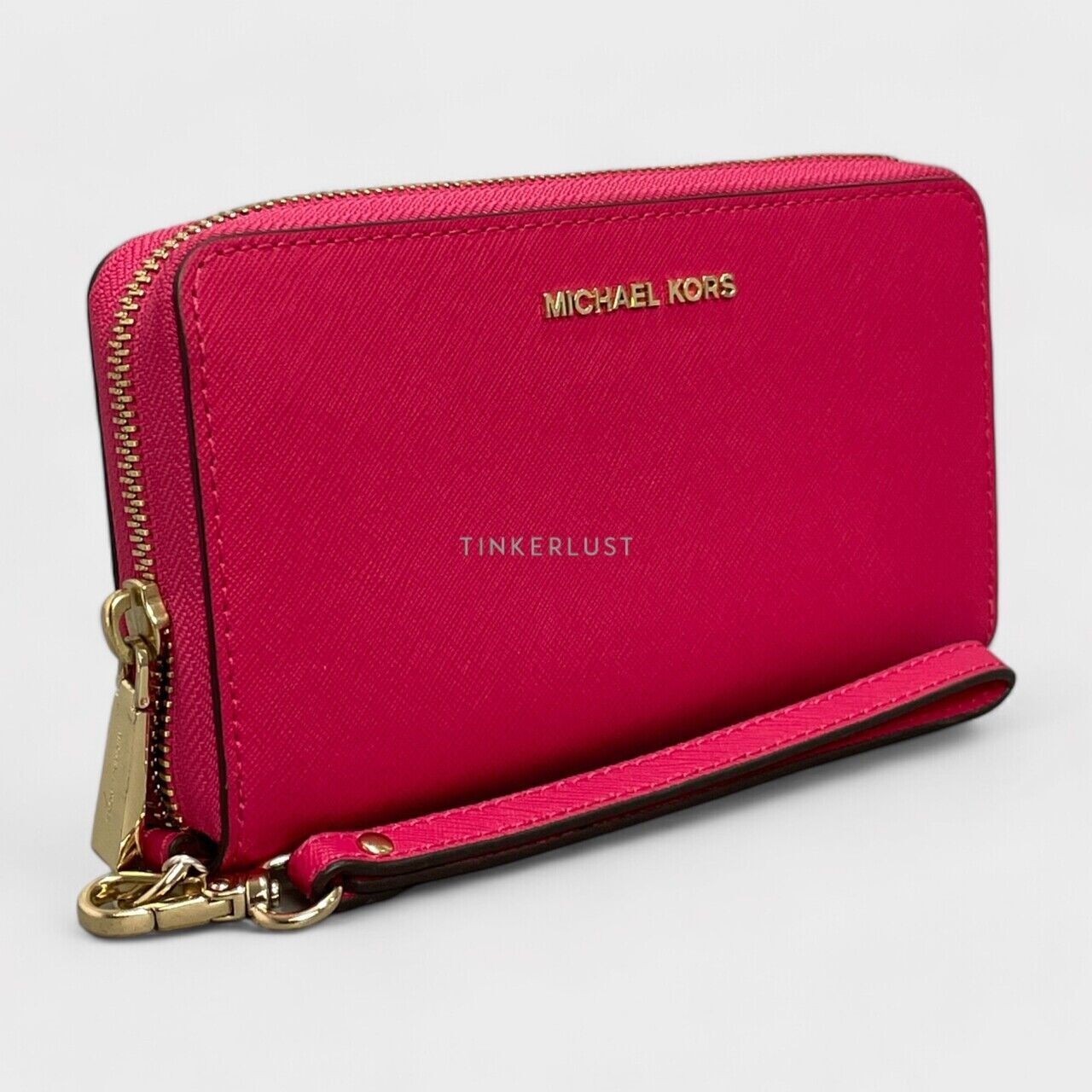 Michael Kors Travel Large Smartphone Pink Wristlet