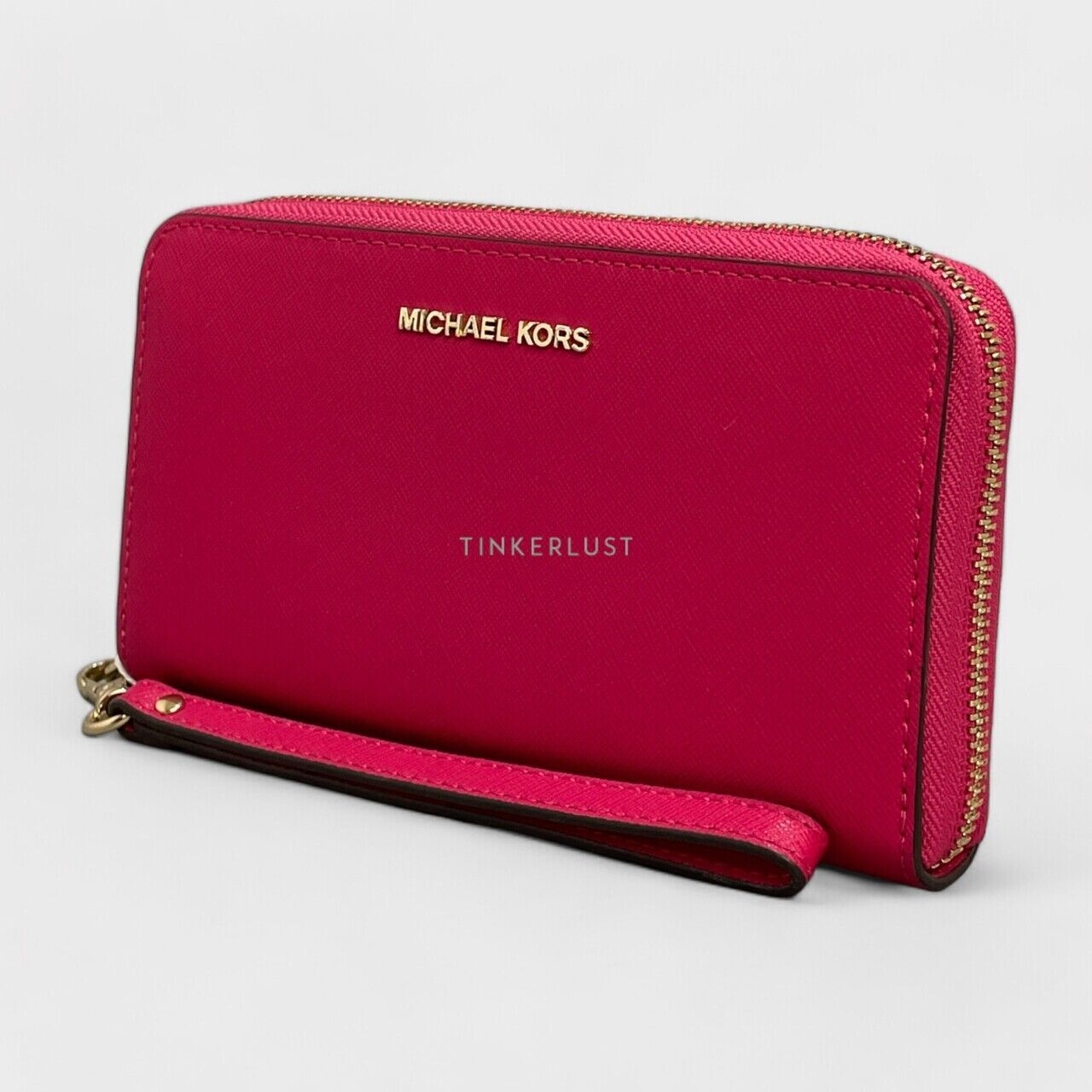 Michael Kors Travel Large Smartphone Pink Wristlet