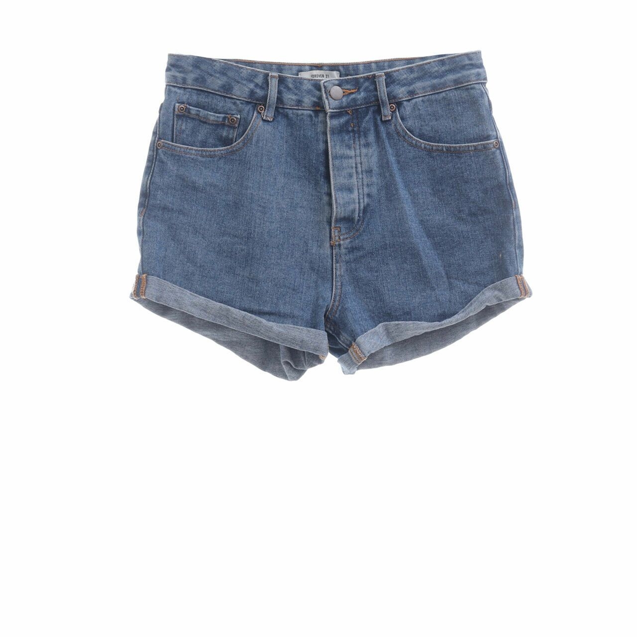 Forever 21 Blue Denim Short Pants