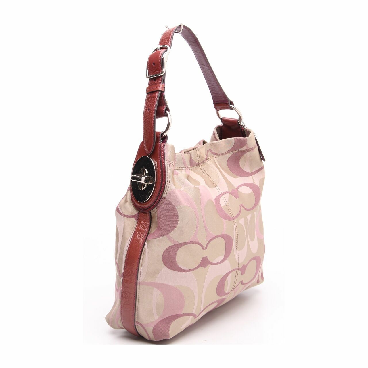 Coach Women's Pink Shoulder Bag