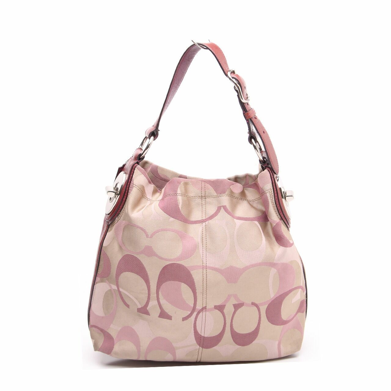 Coach Women's Pink Shoulder Bag