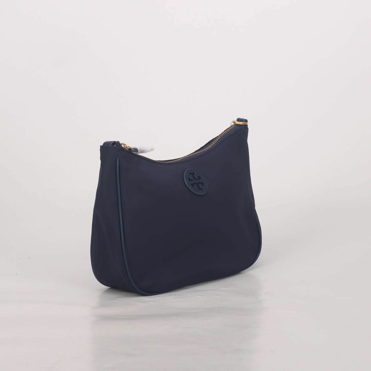 Tory Burch Nylon Web Mini Hobo Tory Navy Sling Bag