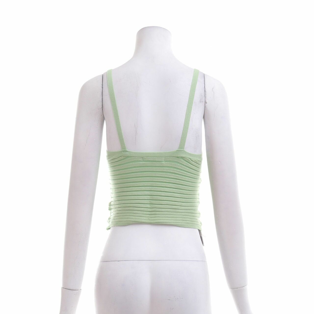 Oudre Green Cropped Sleeveless