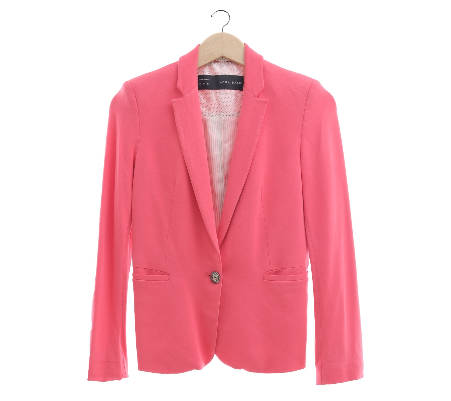 Zara Pink Coral Blazer