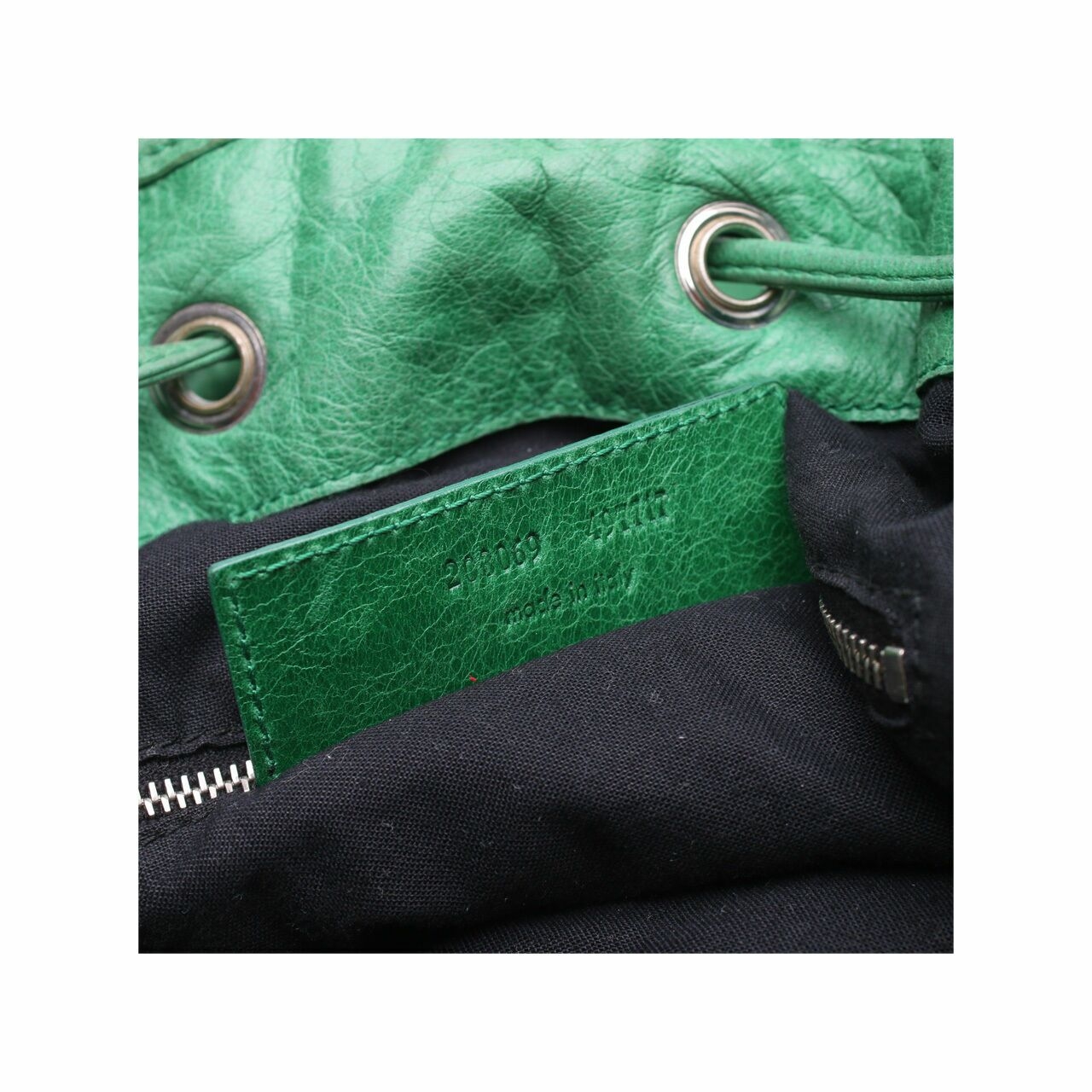 Balenciaga Green Satchel Bag