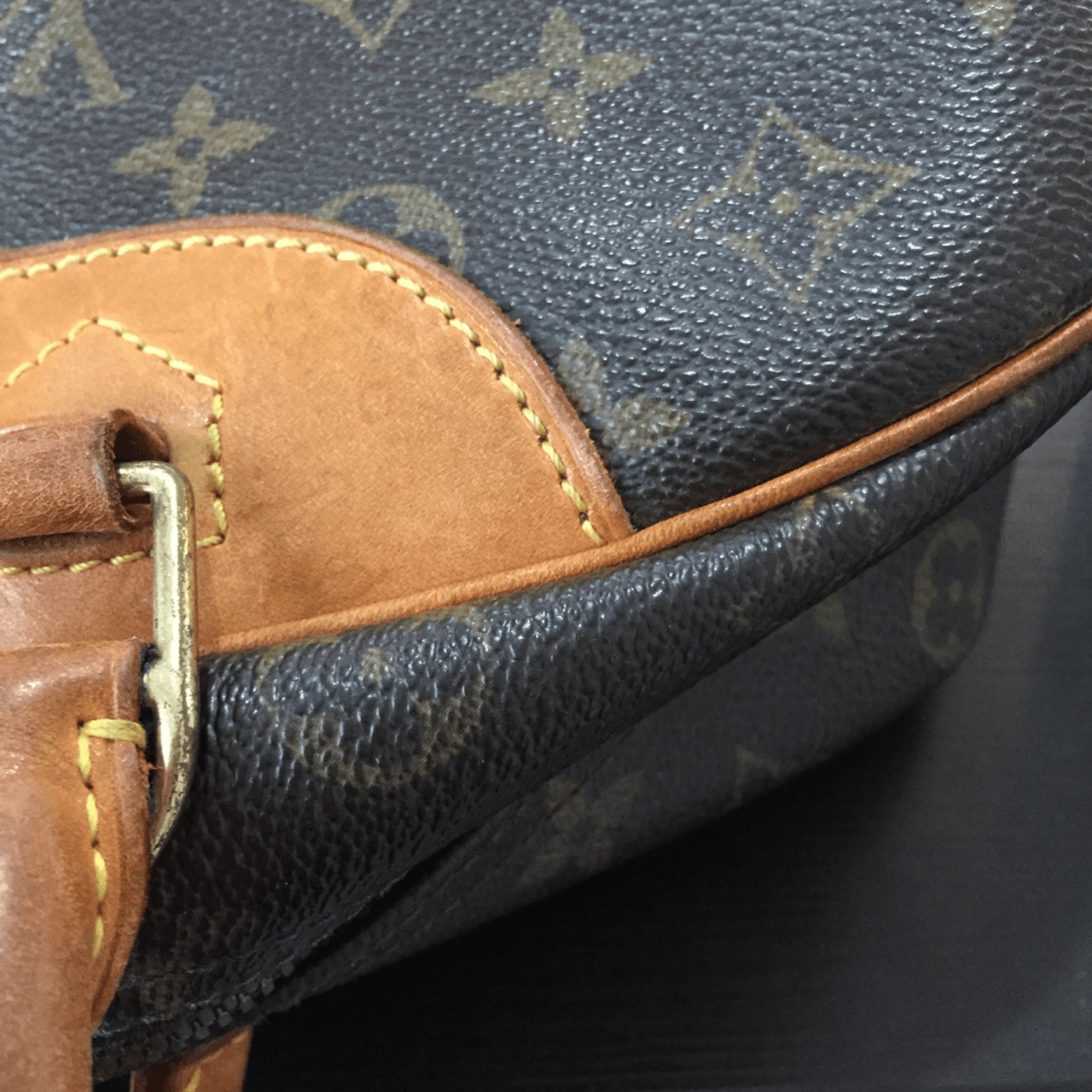 Louis Vuitton Deauville Monogram Canvas Handbag