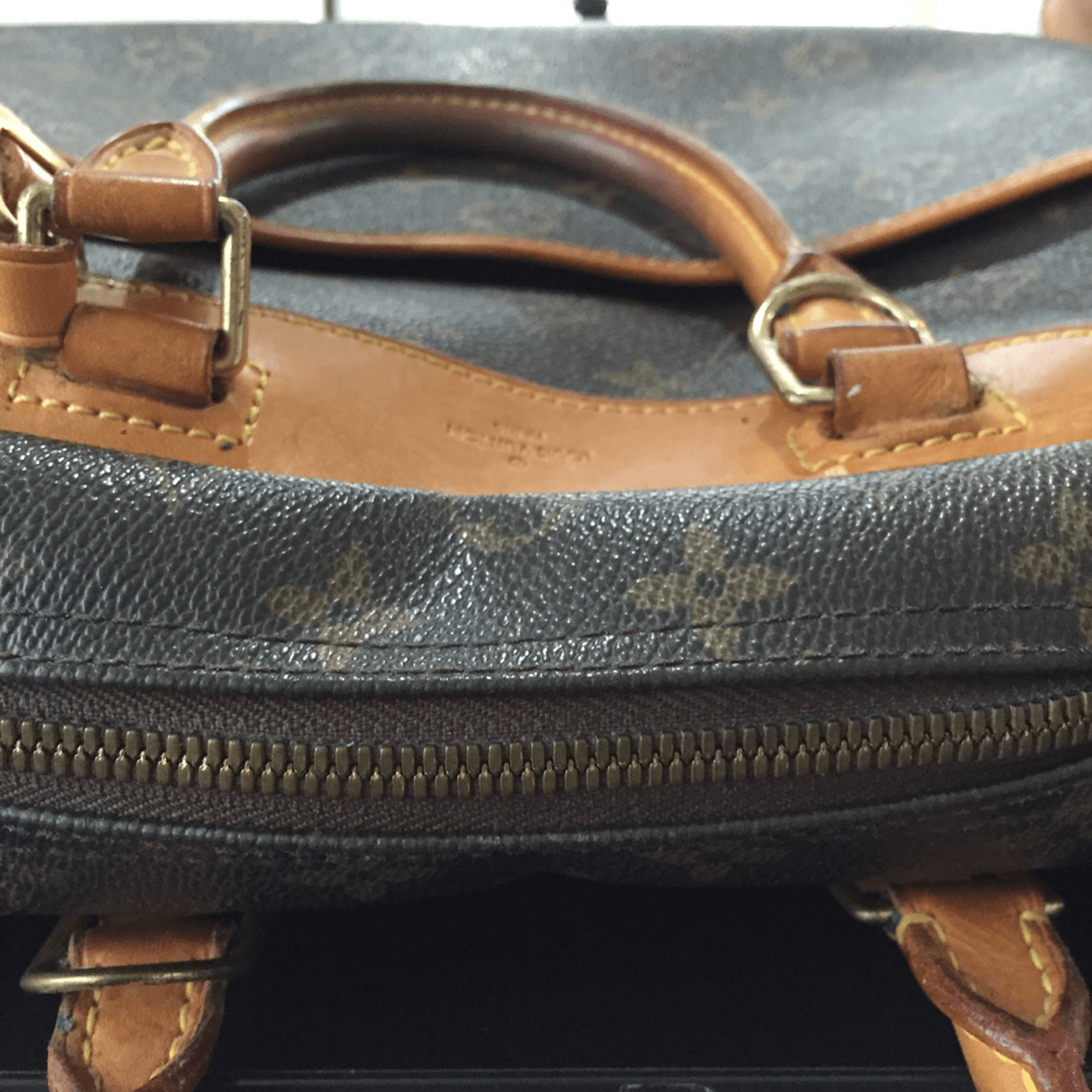 Louis Vuitton Deauville Monogram Canvas Handbag