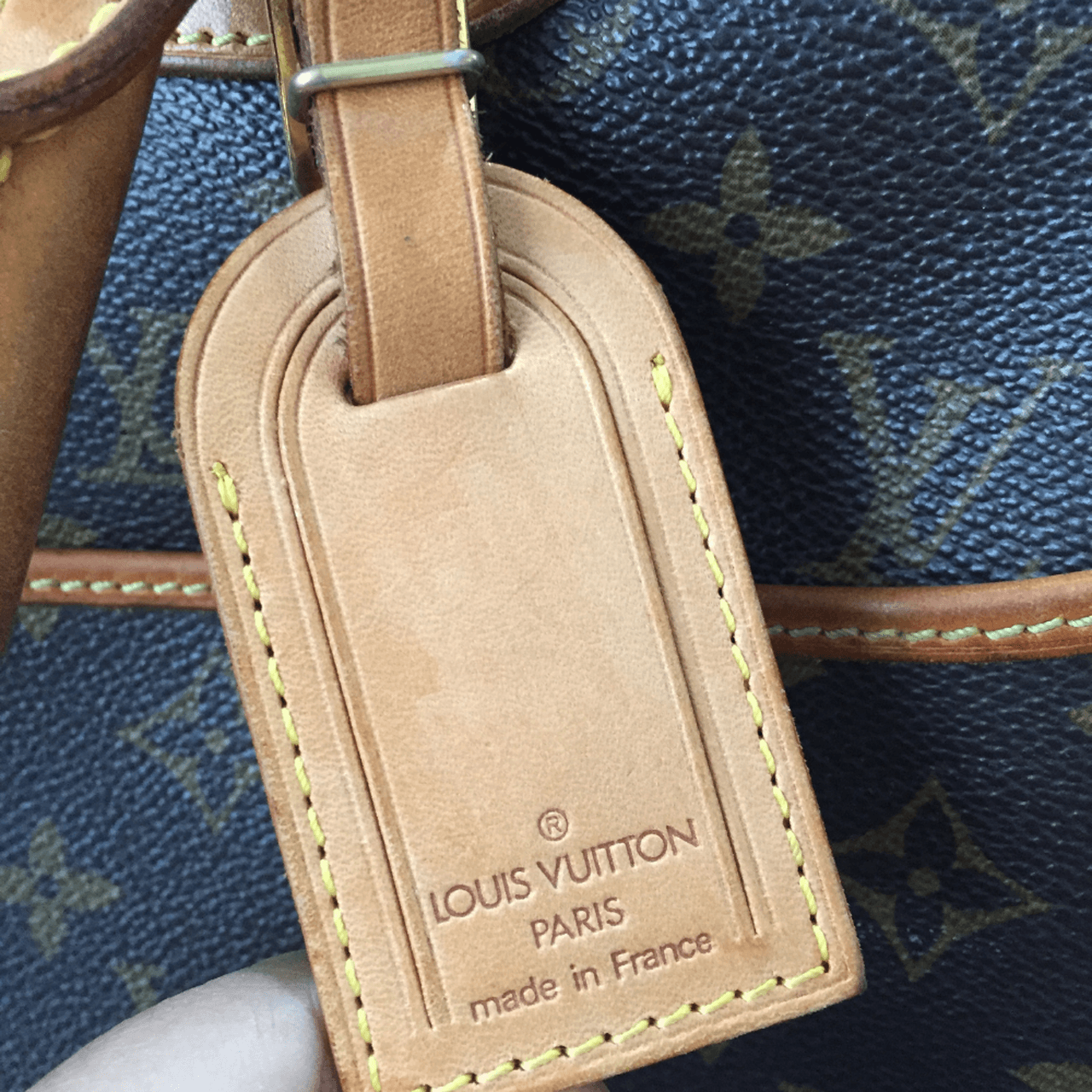 Louis Vuitton Deauville Monogram Canvas Handbag