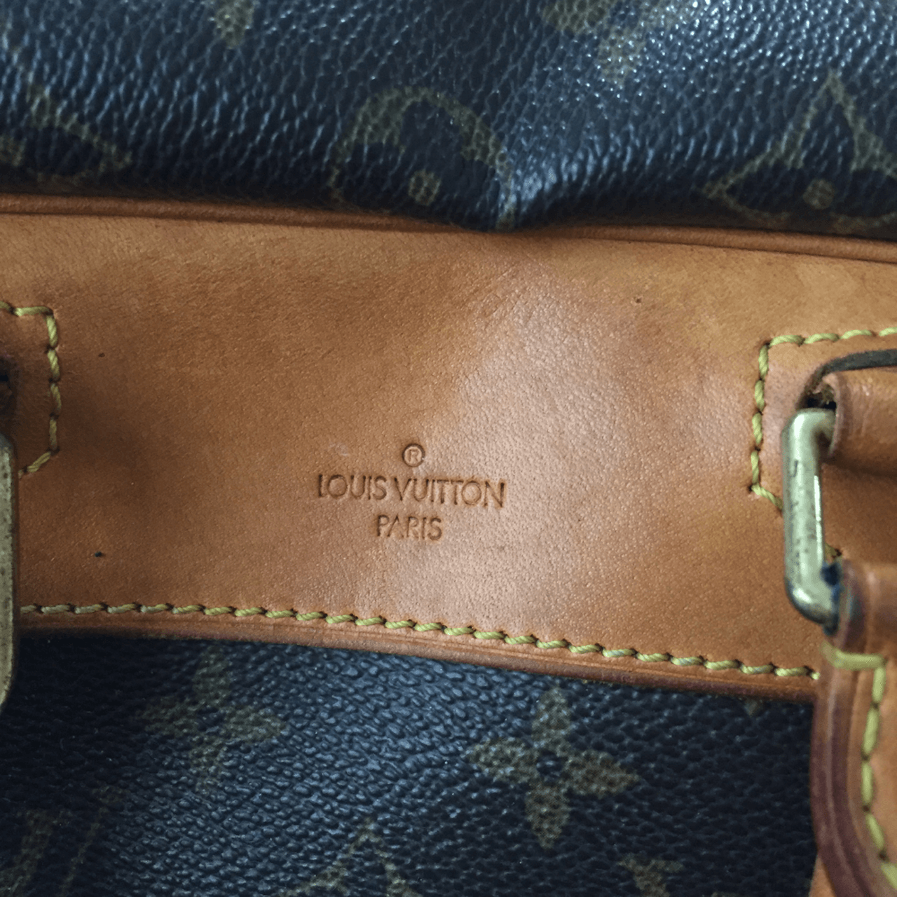 Louis Vuitton Deauville Monogram Canvas Handbag