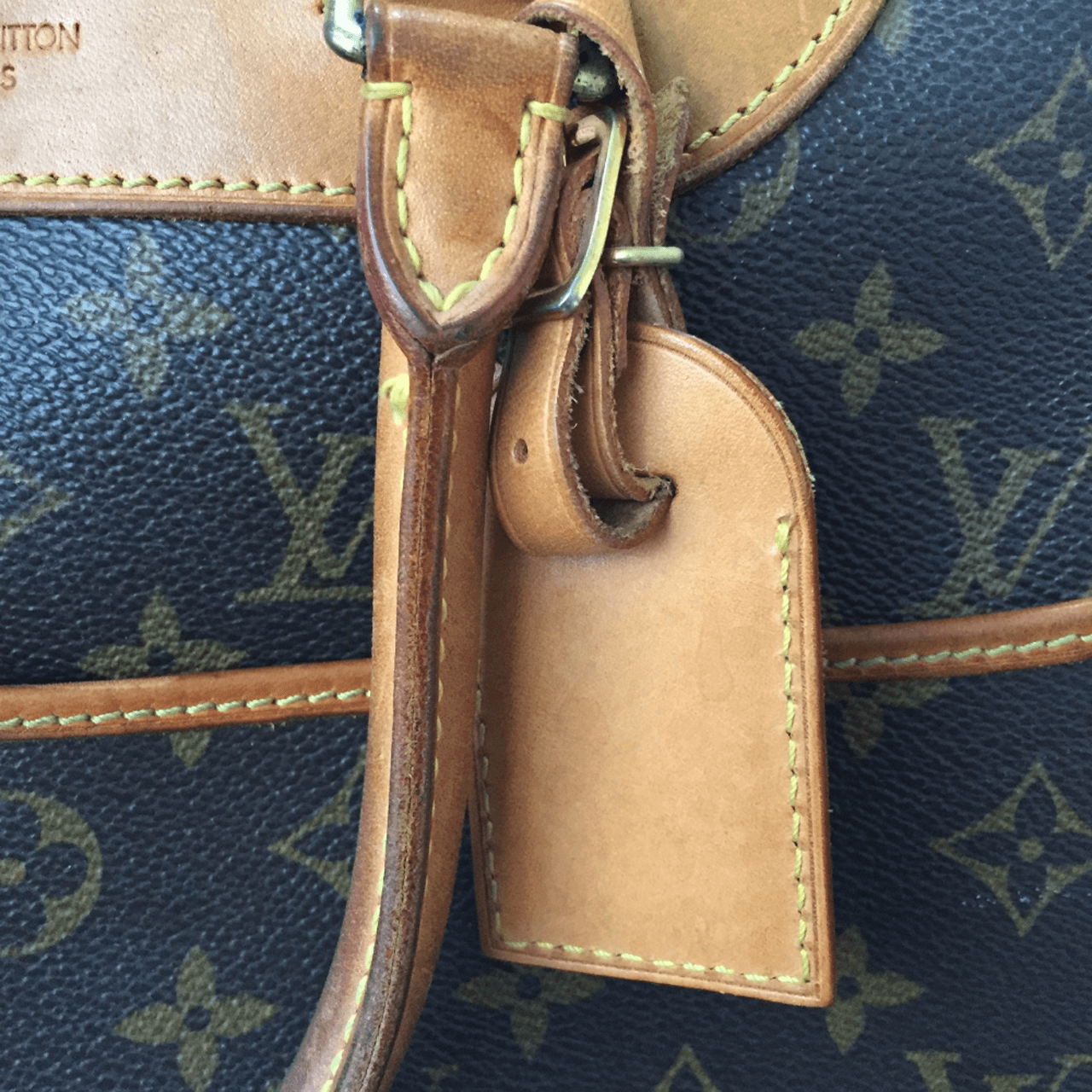 Louis Vuitton Deauville Monogram Canvas Handbag