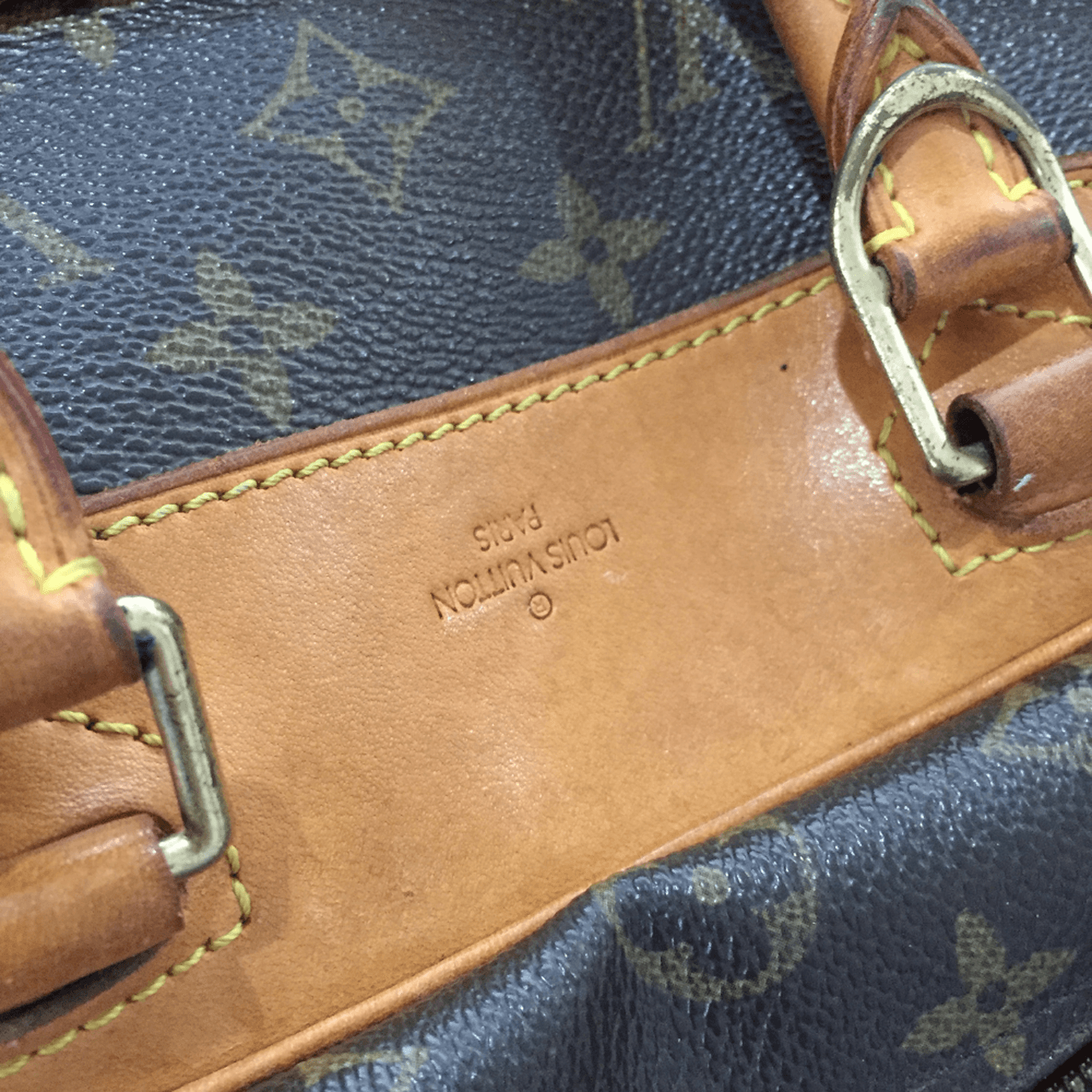 Louis Vuitton Deauville Monogram Canvas Handbag