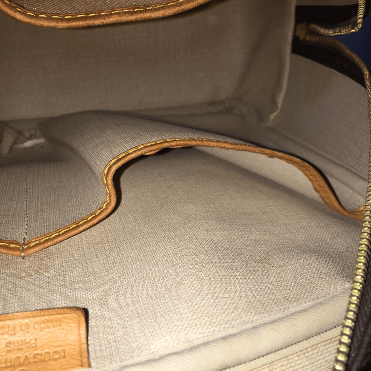 Louis Vuitton Deauville Monogram Canvas Handbag