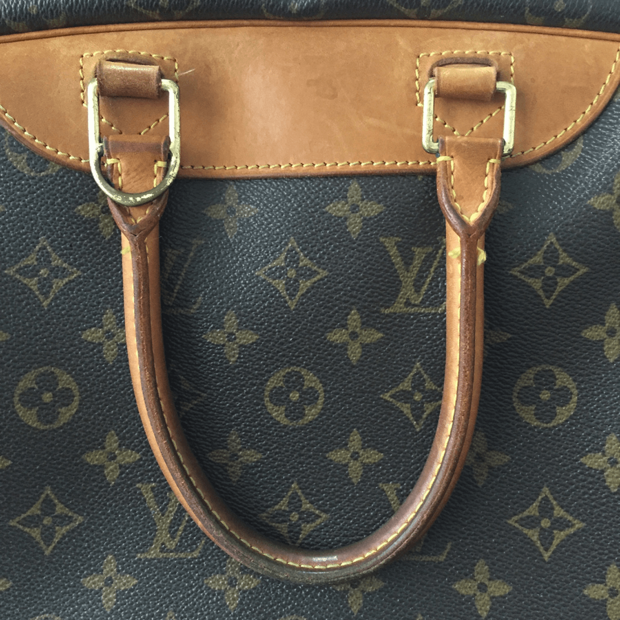 Louis Vuitton Deauville Monogram Canvas Handbag