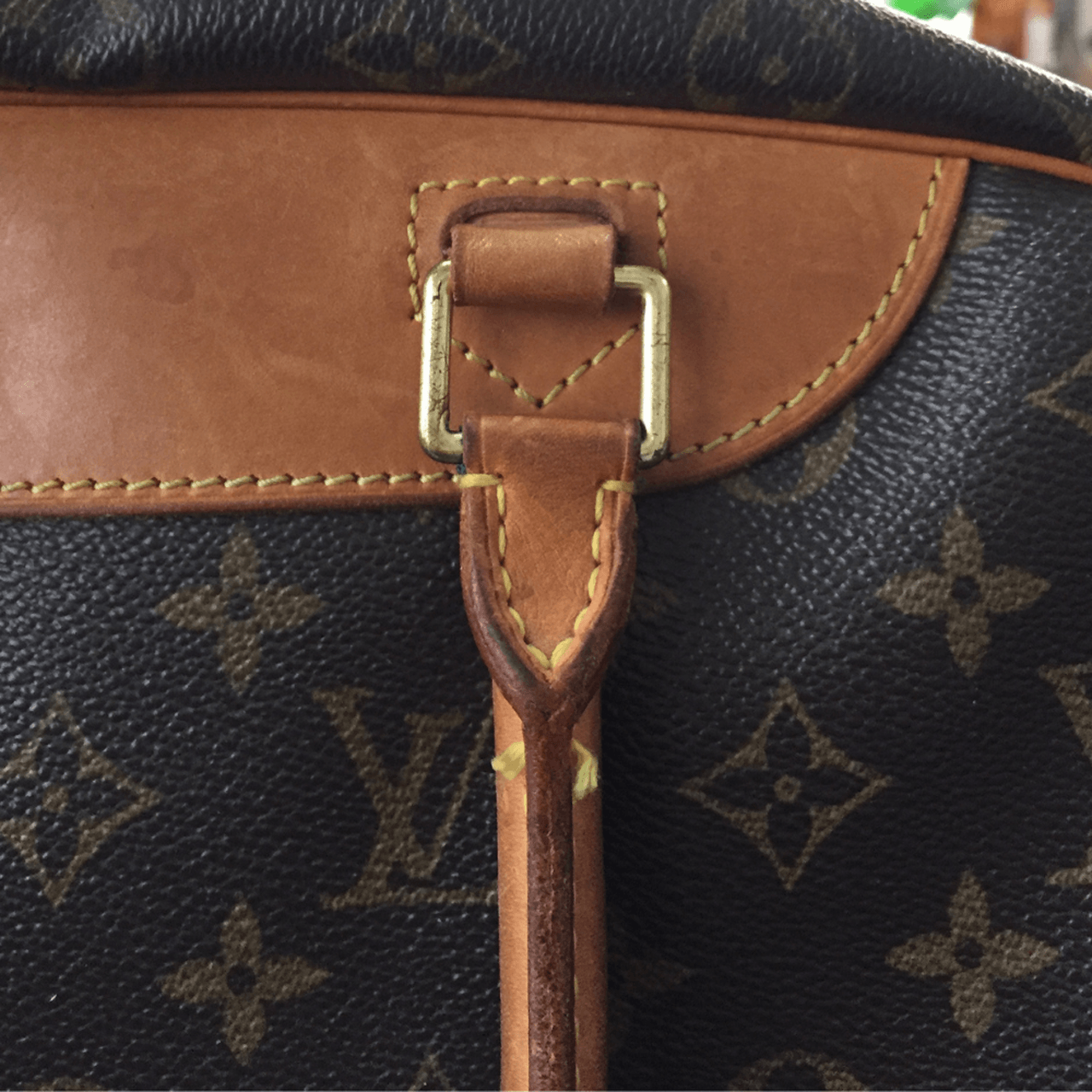 Louis Vuitton Deauville Monogram Canvas Handbag