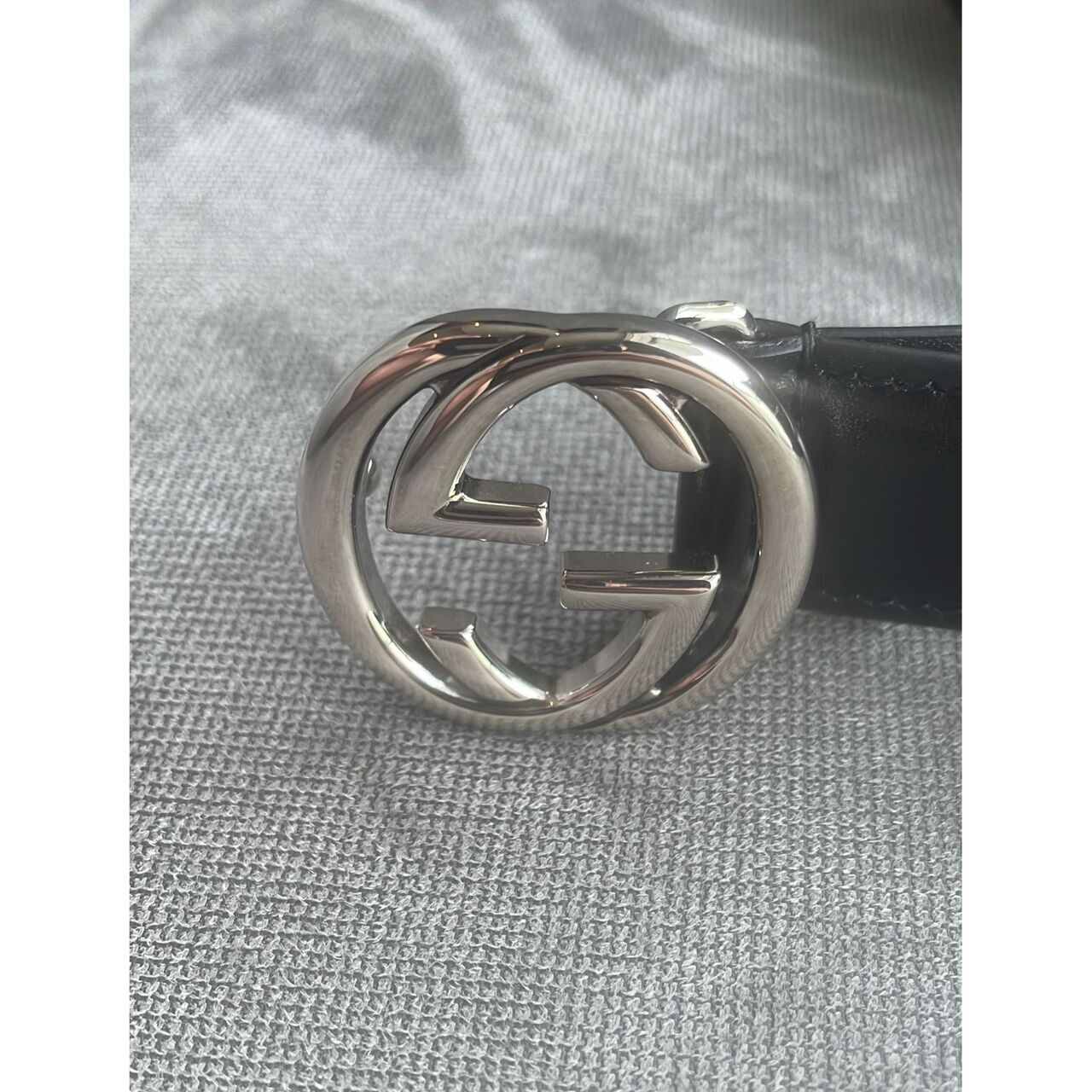 Gucci Interlocking G Leather Belt