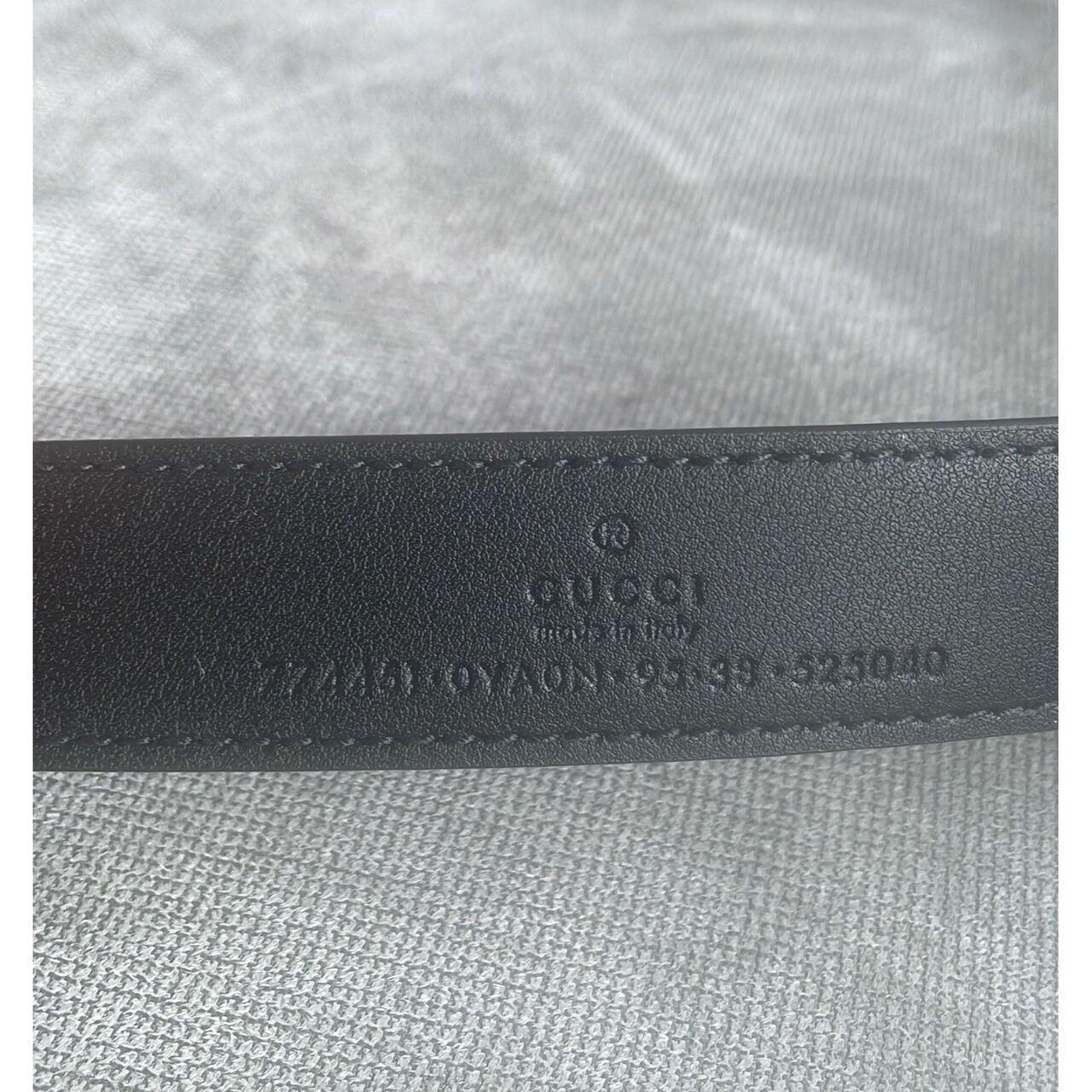 Gucci Interlocking G Leather Belt