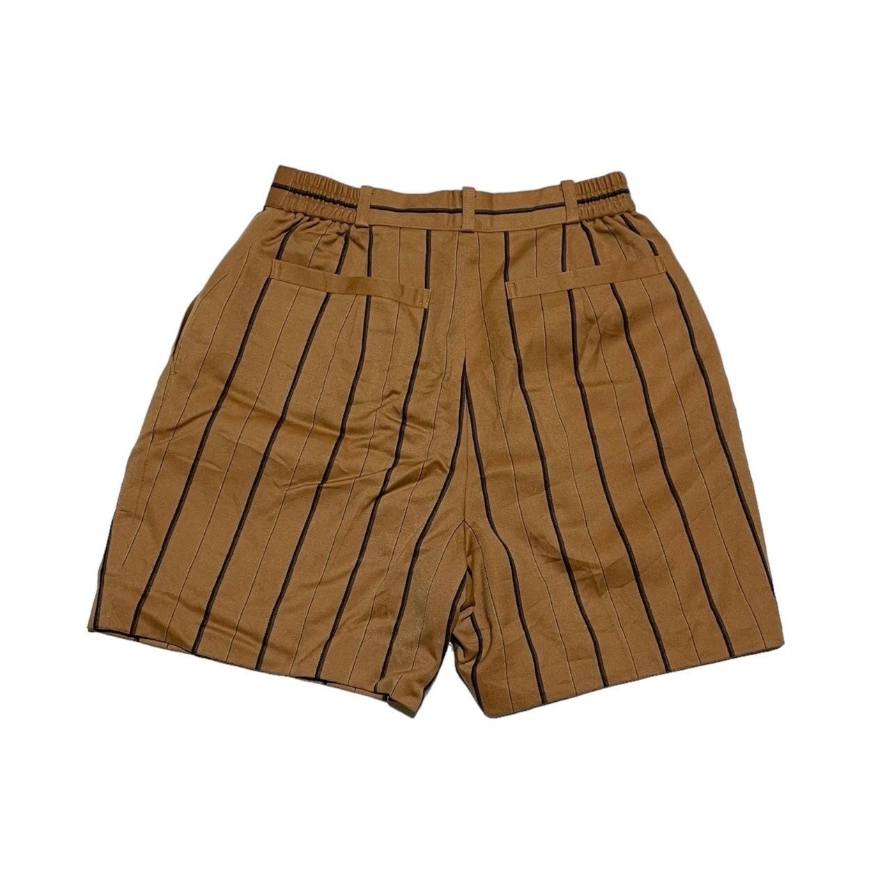 Christian Dior Brown Stripe Short Pants