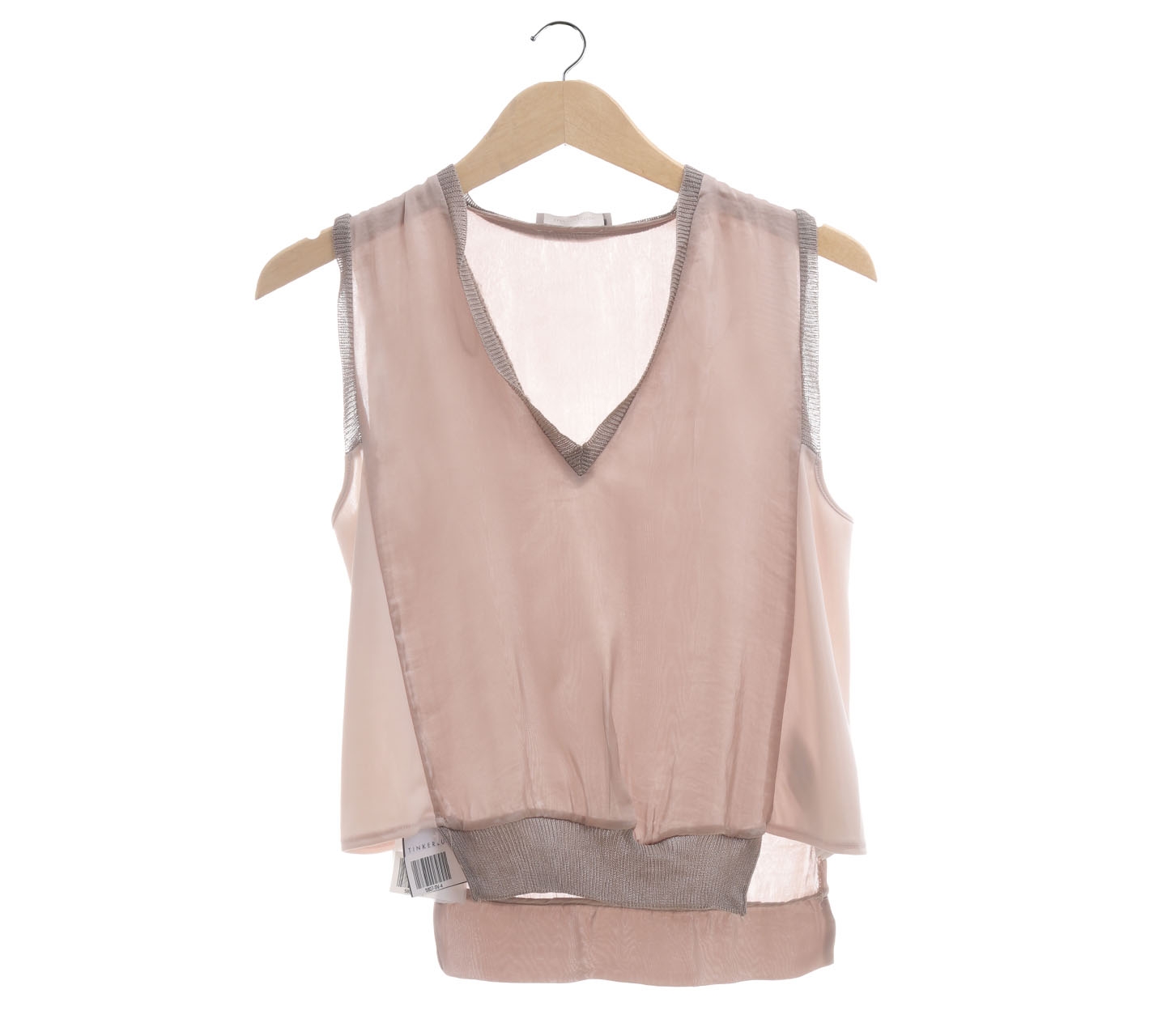 Zara Nude Sleeveless