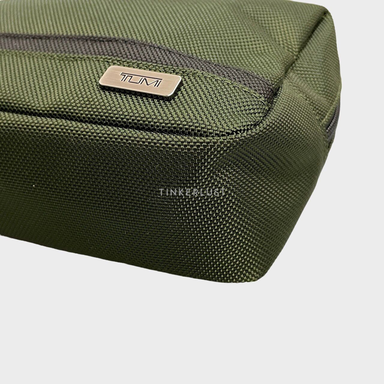 Tumi Green Medium Kit Pouch