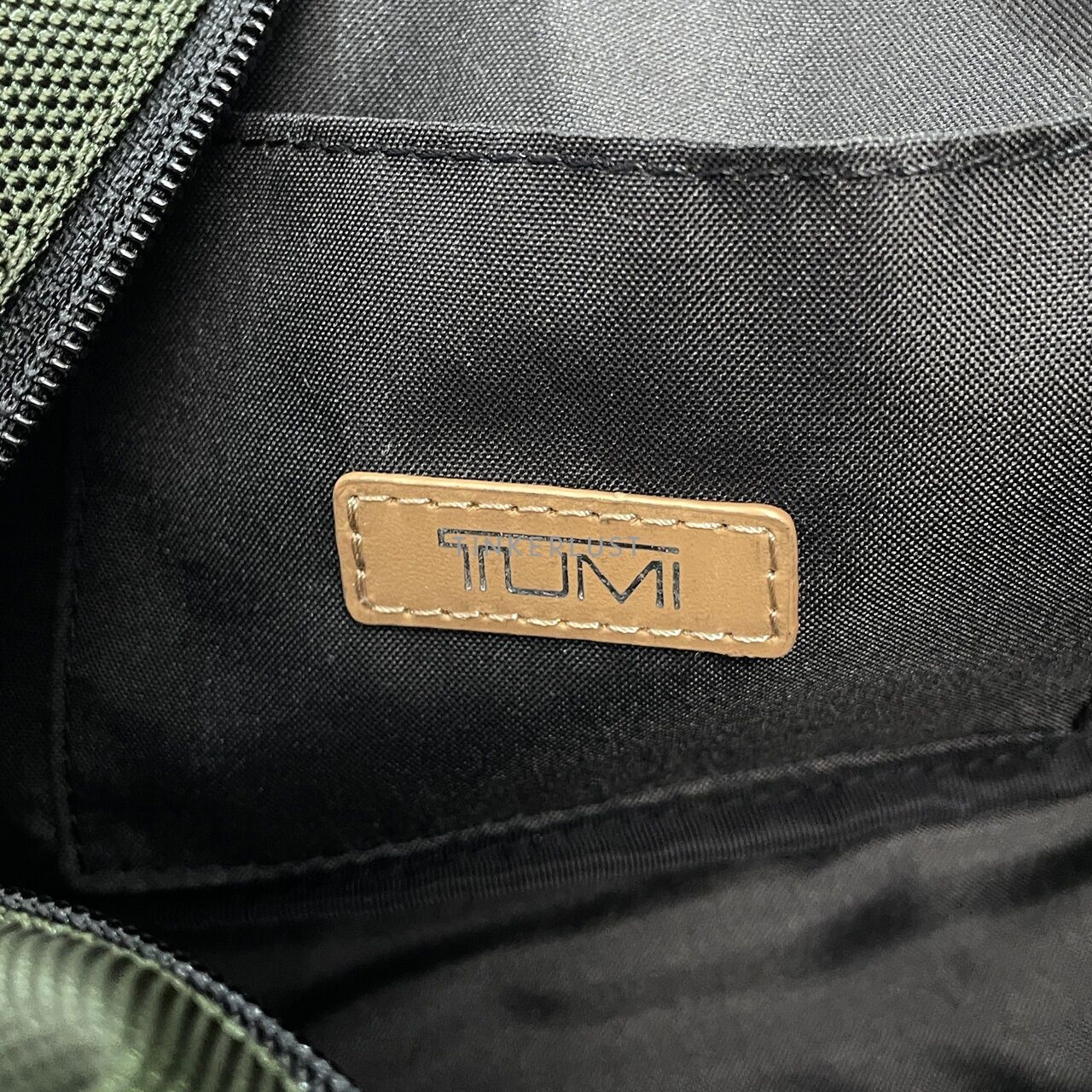 Tumi Green Medium Kit Pouch