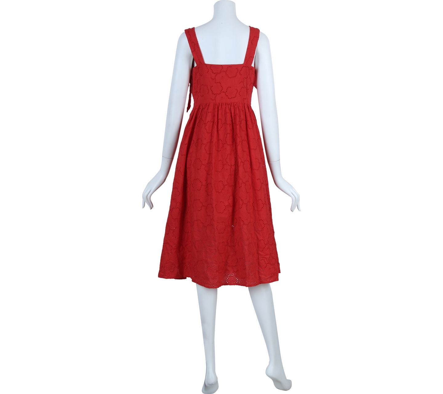 H&M Red Midi Dress