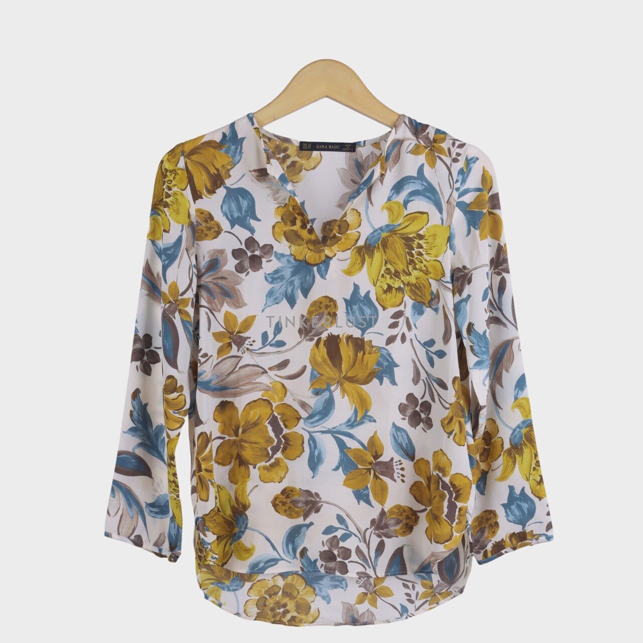 Zara Multicolor Floral Blouse