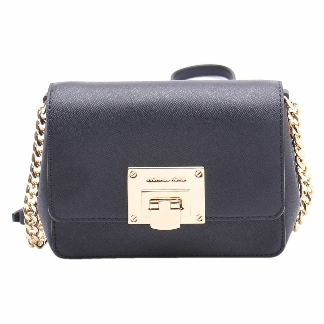 Michael Kors Black Tina Small Sling Bag