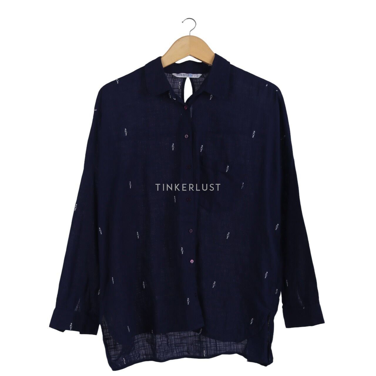 Zara Navy Shirt