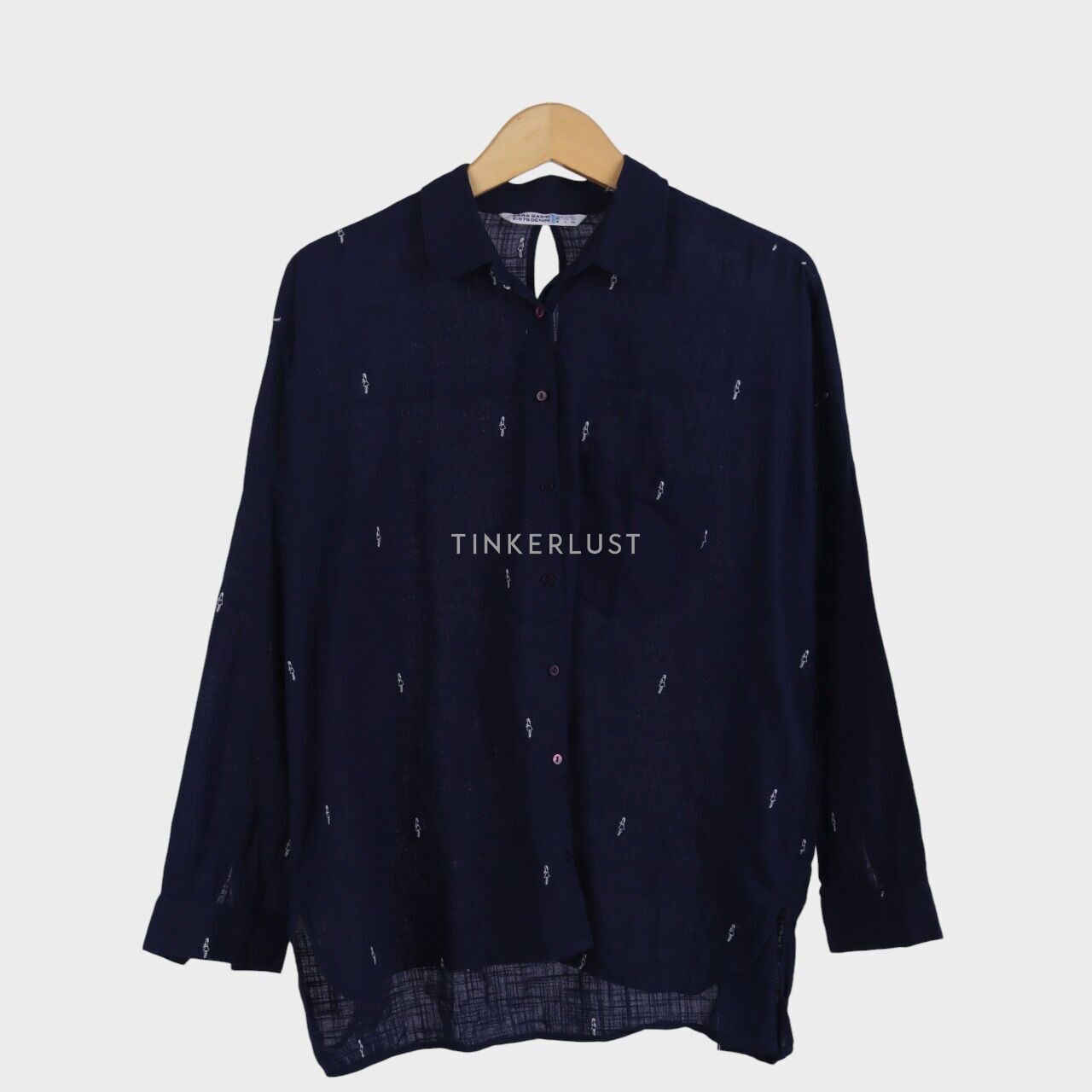 Zara Navy Shirt