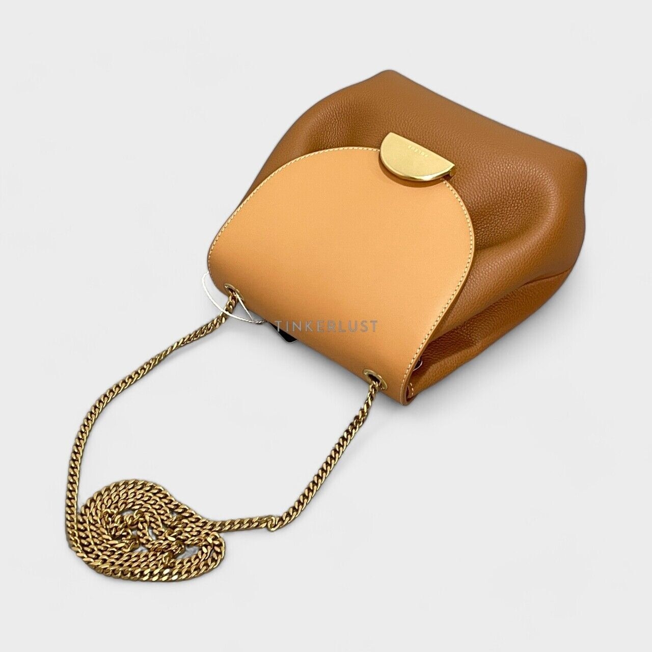 POLENE Numero Un Mini Duo Camel Sling Bag