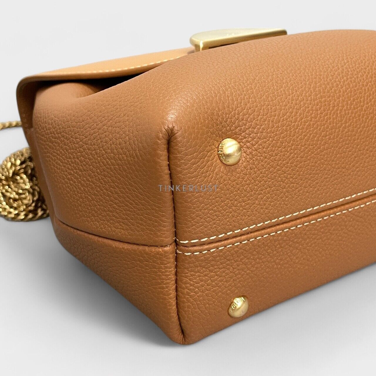 POLENE Numero Un Mini Duo Camel Sling Bag