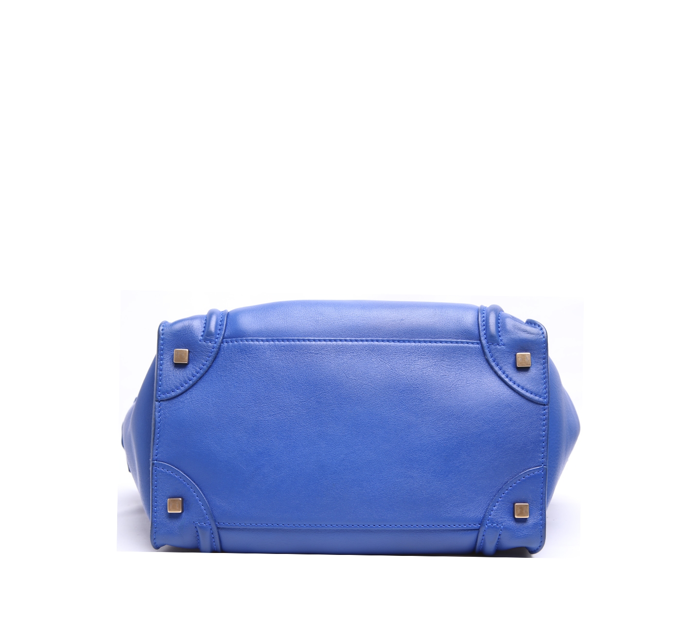 Celine Luggage Nano Blue Handbag