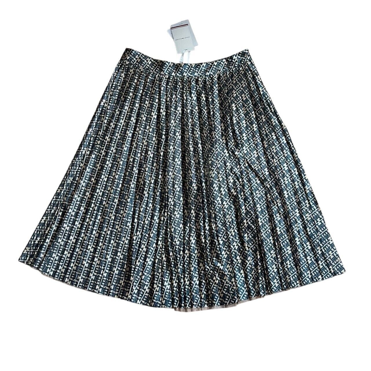 Tommy Hilfiger LAMÉ MONOGRAM Pleated skirt