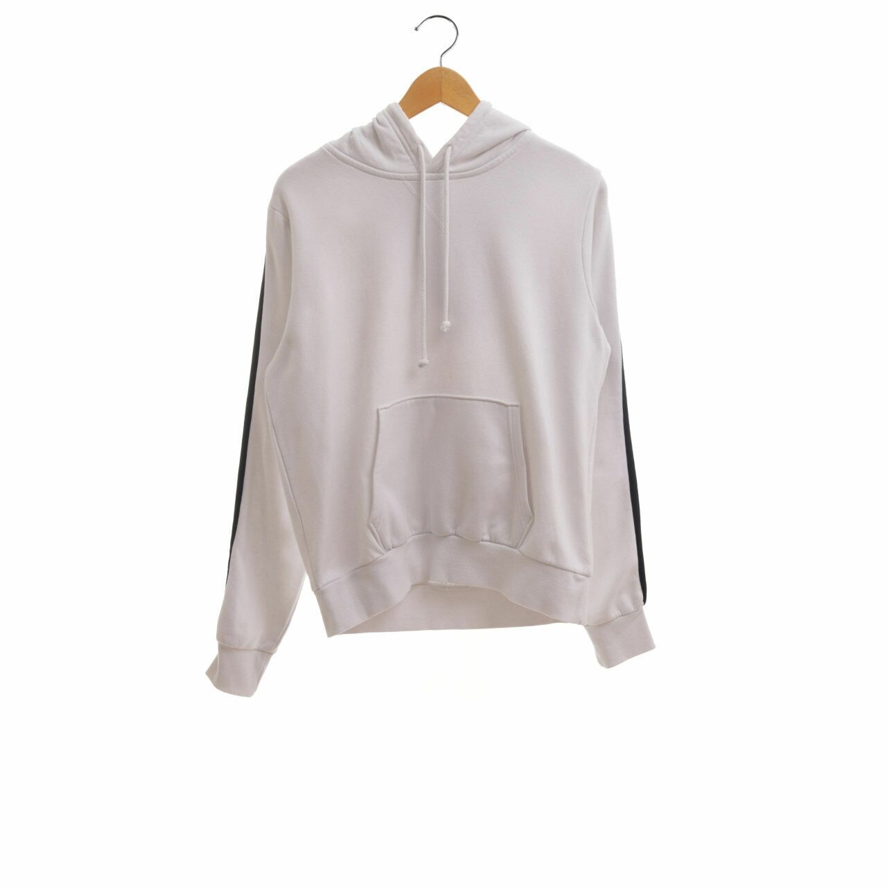 H&M White Hoodie Sweater