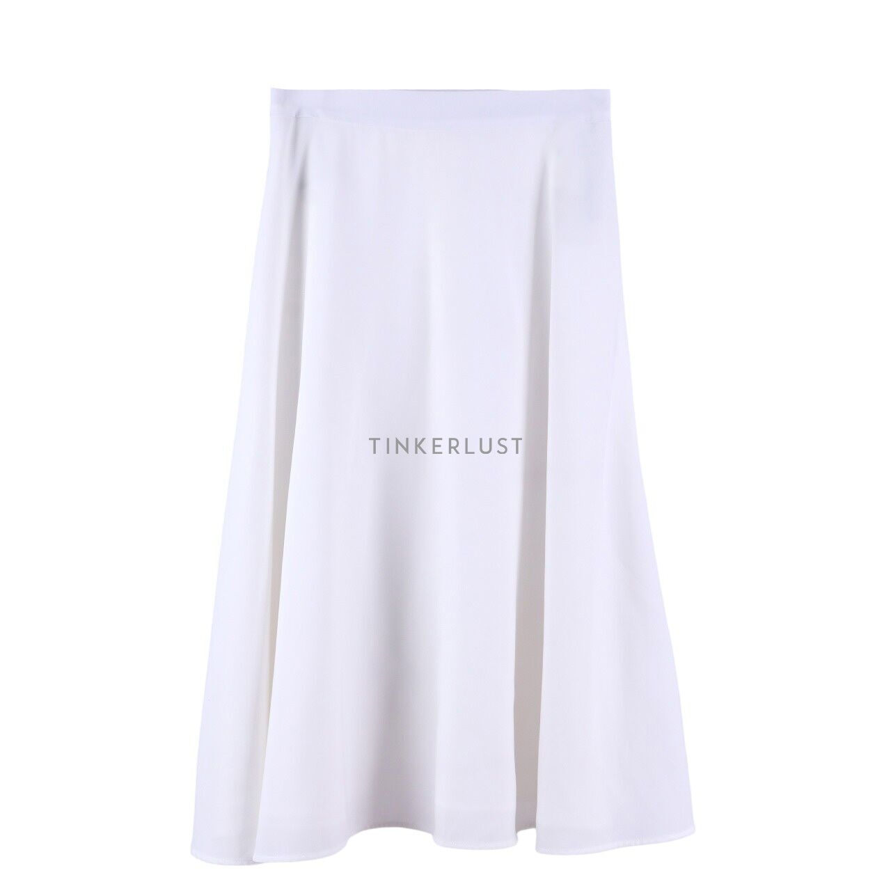 Private Collection White Midi Skirt