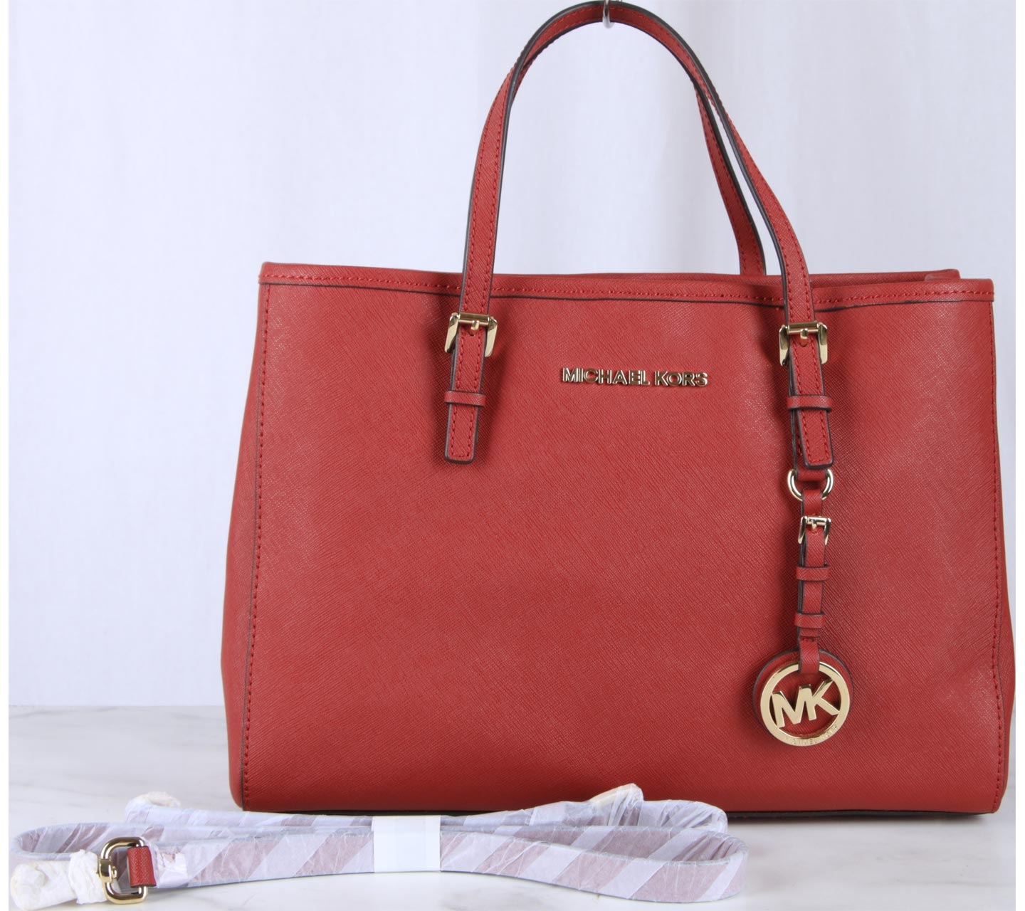 Michael Kors Red Satchel