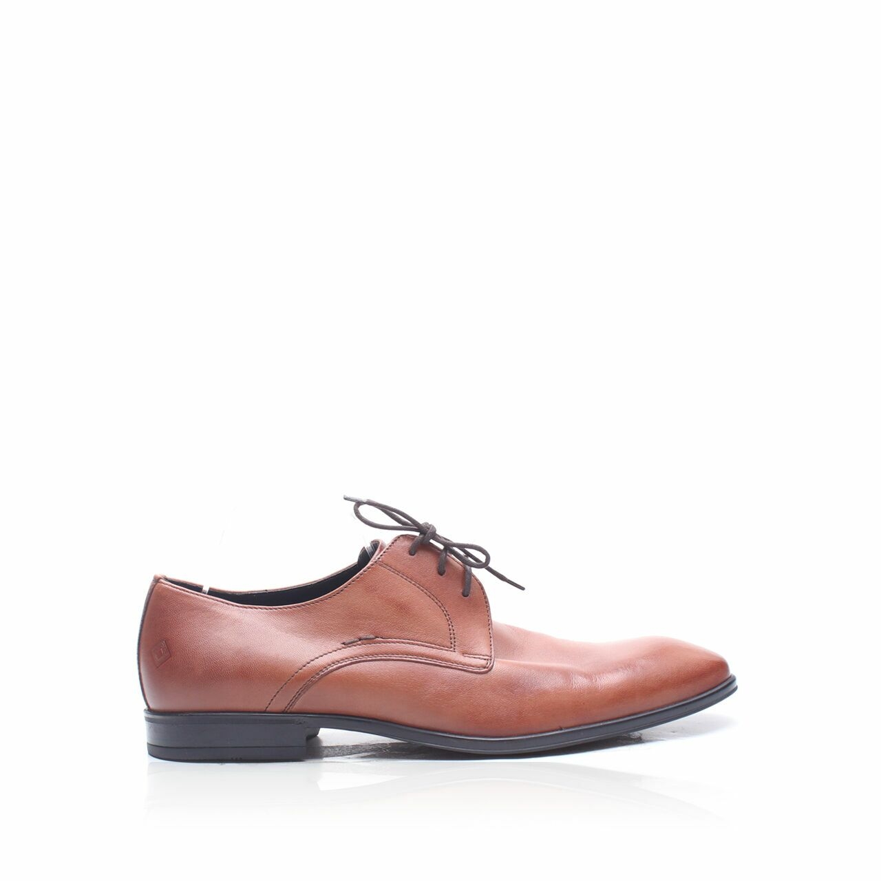 Private Collection Brown Genuine Leather Oxfords