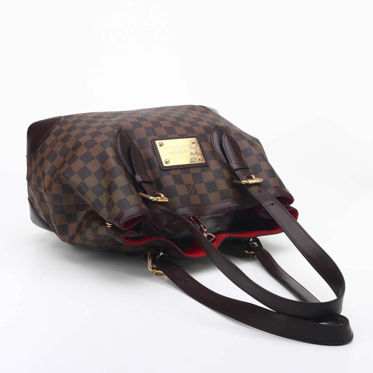 Louis Vuitton Damier Ebene Hampstead MM Tote Bag