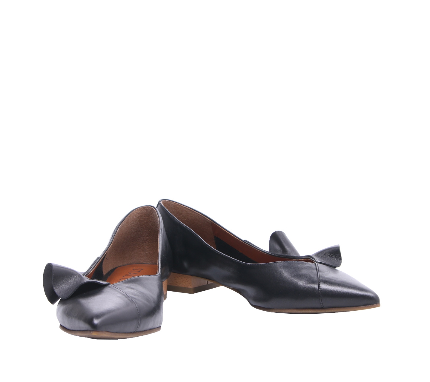 Staccato Black Flats