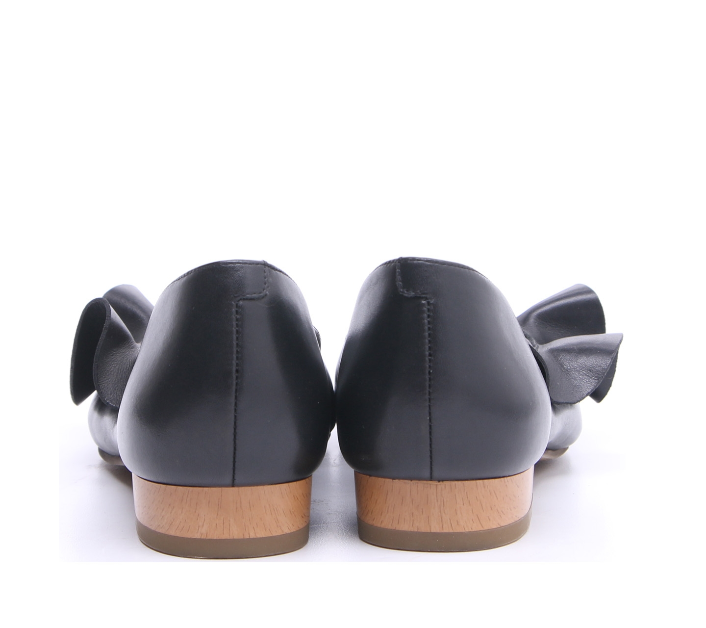 Staccato Black Flats