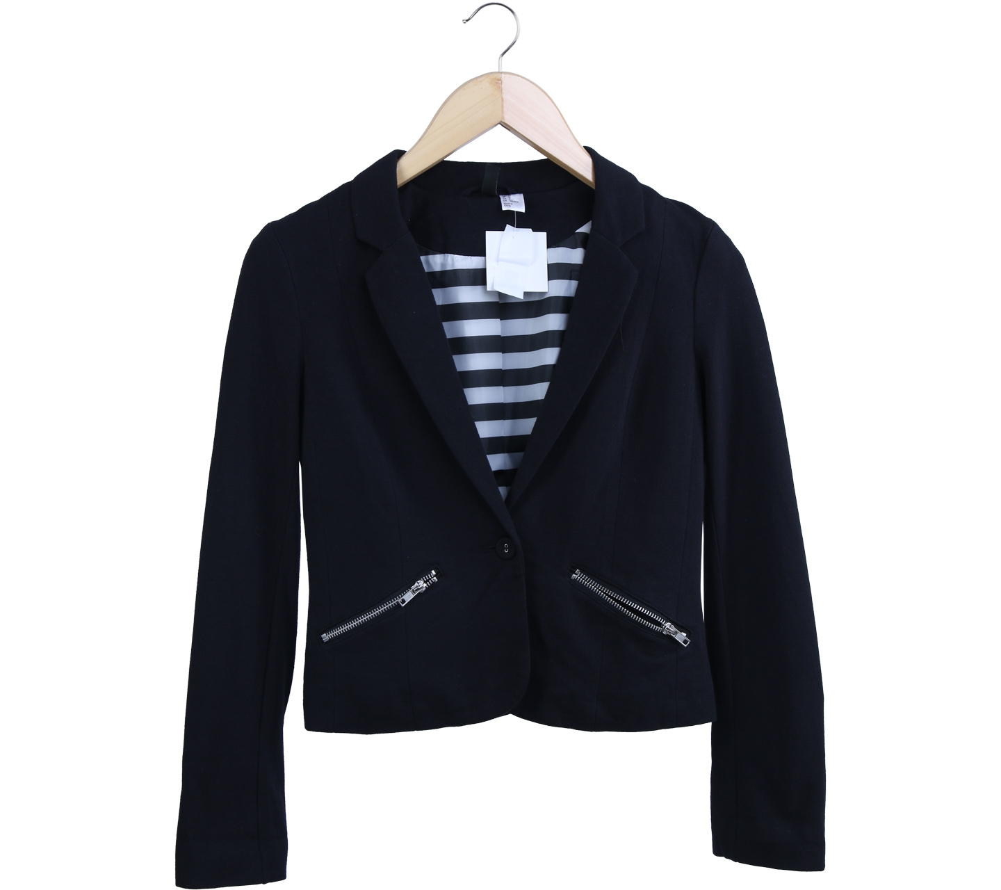 Divided Black Blazer