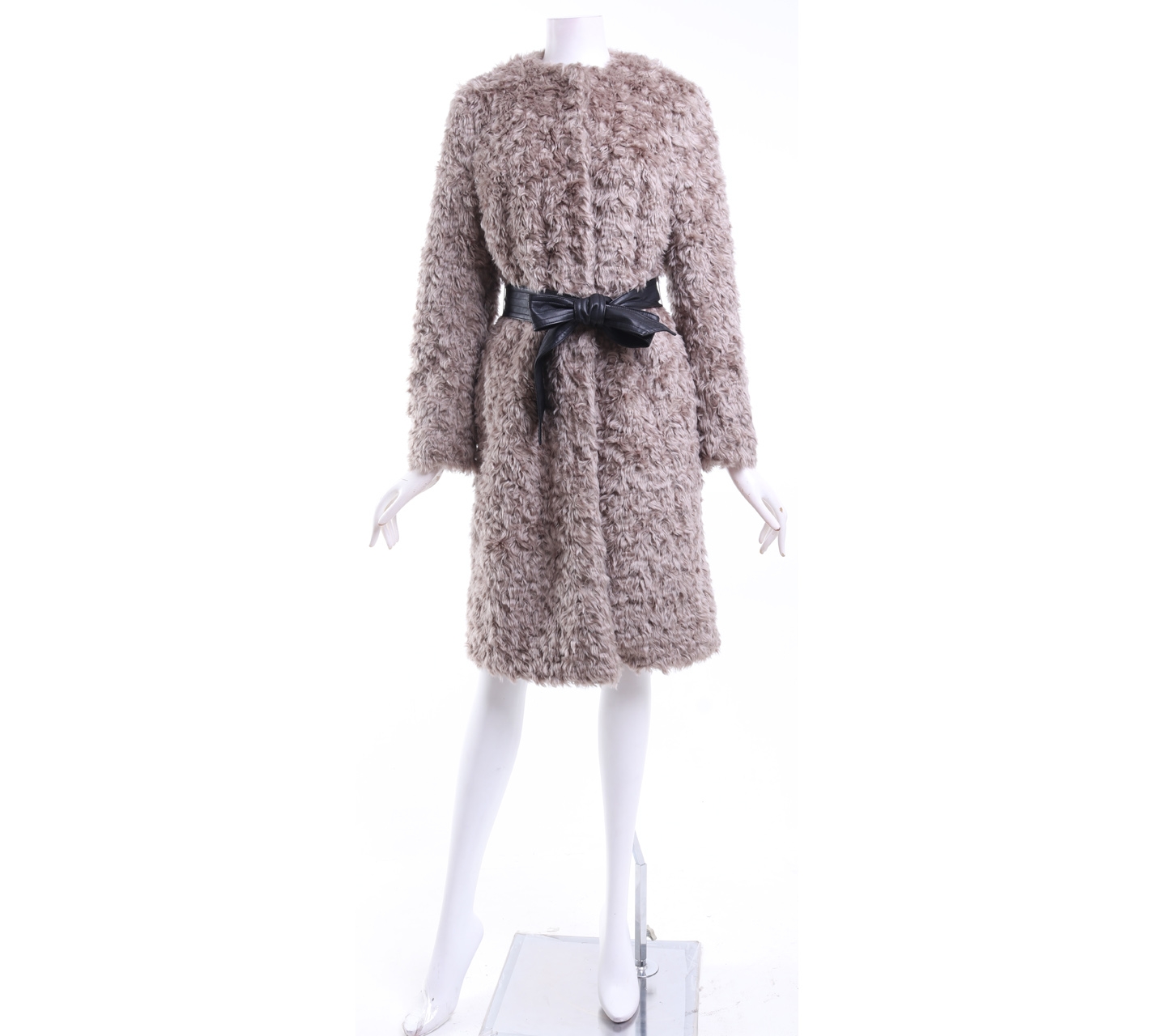 H&M Brown Fur Coat