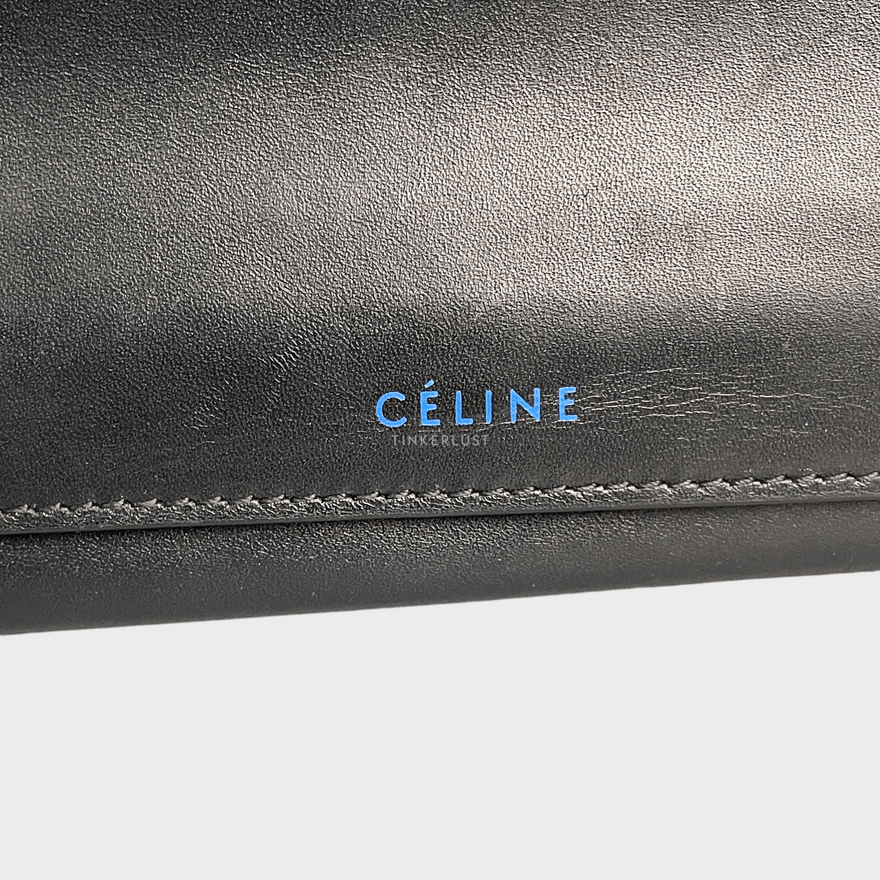 Celine Black Flap Wallet 
