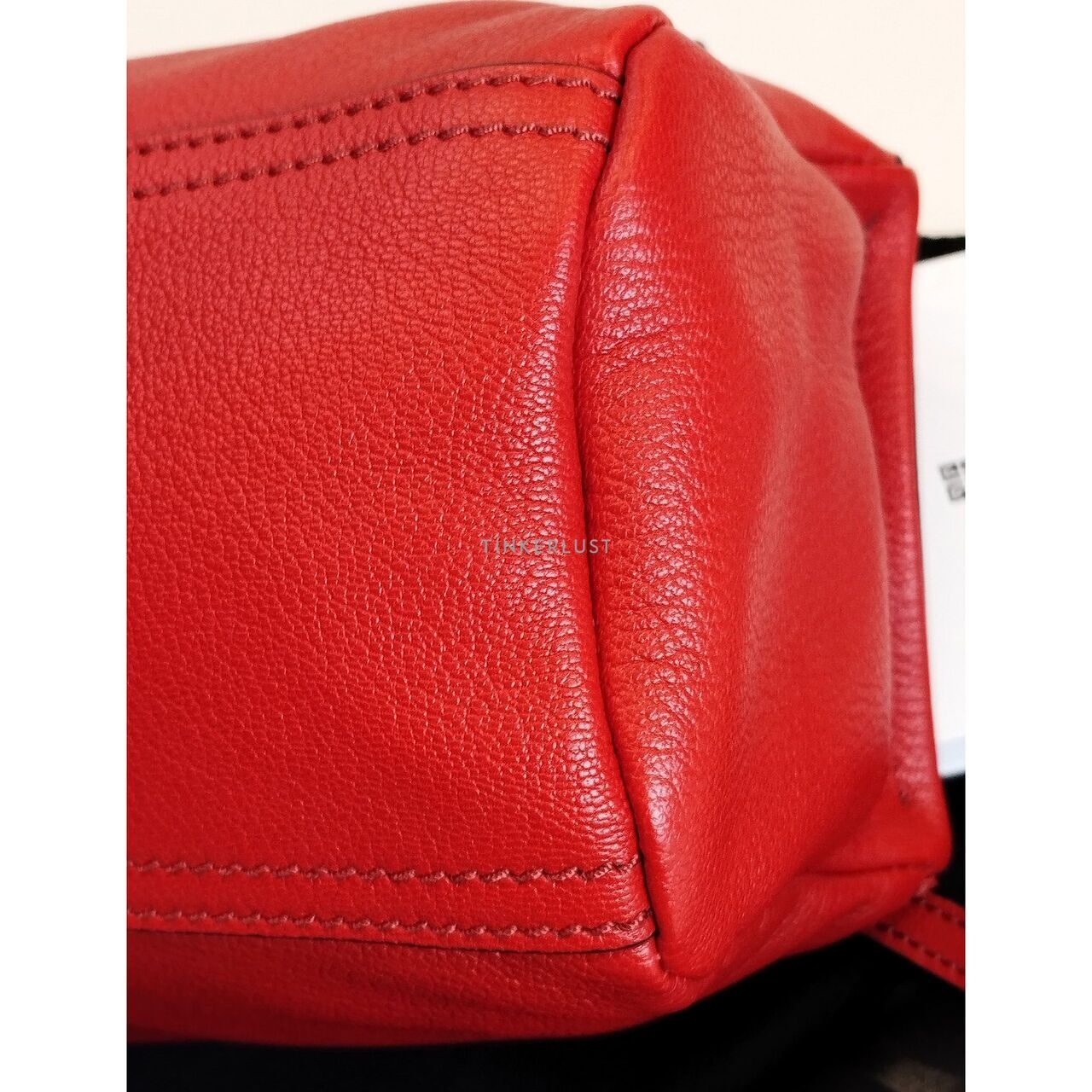 Givenchy Pandora Mini Red Leather Sling Bag