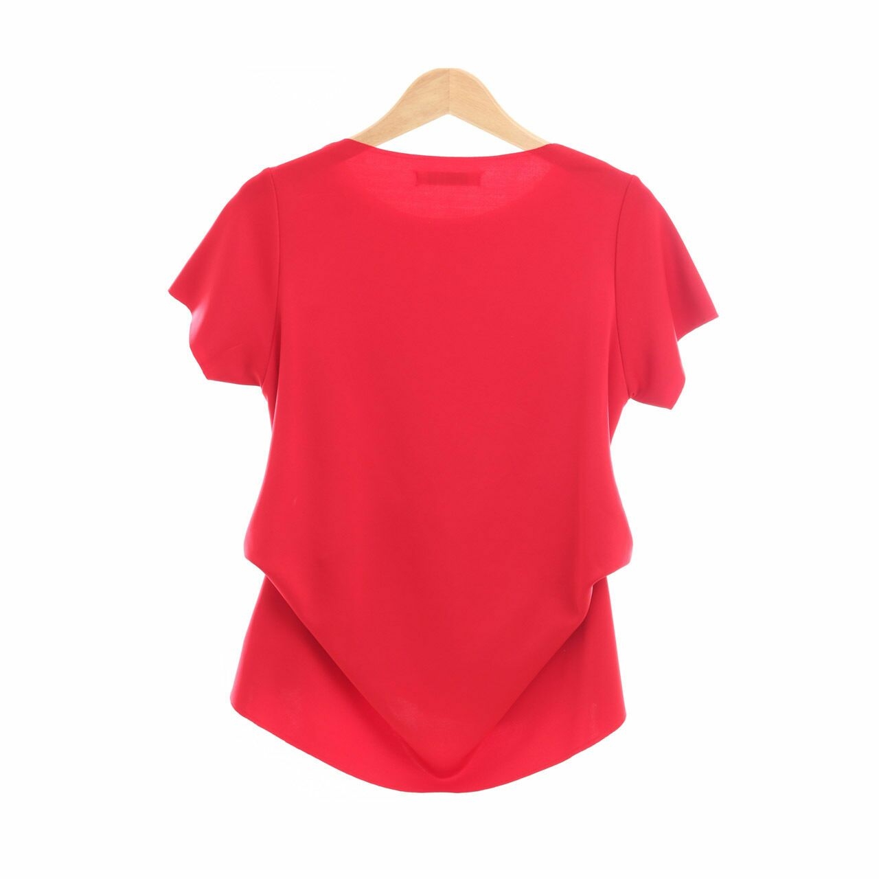 Cotton Ink Red Blouse